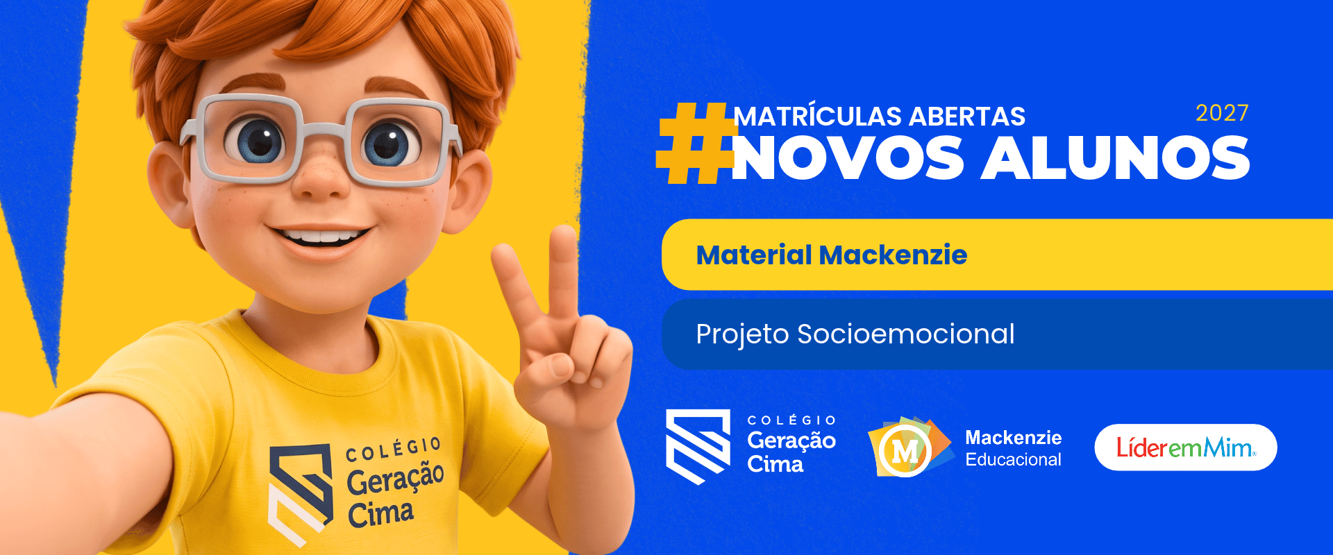 Matrículas 2027 - Novos Alunos